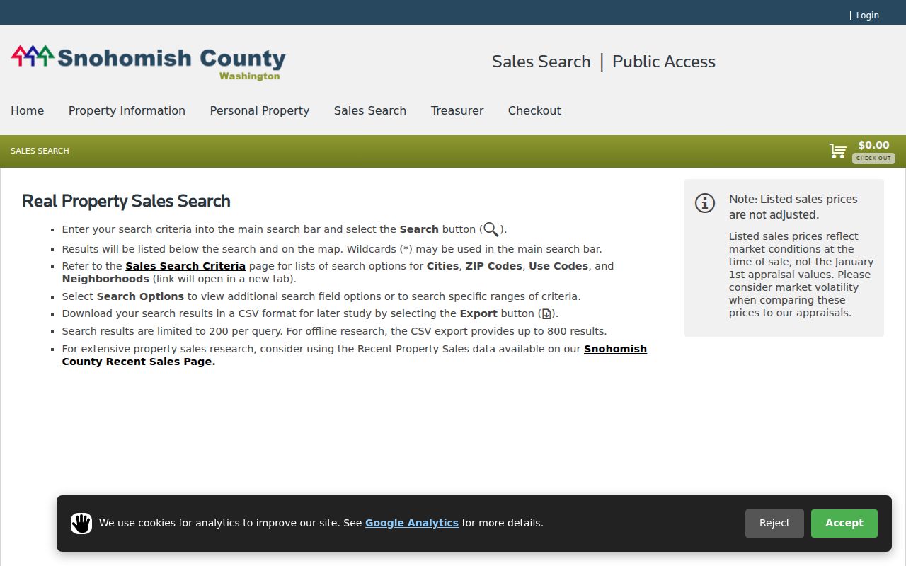 Mukilteo street directory real property sales search